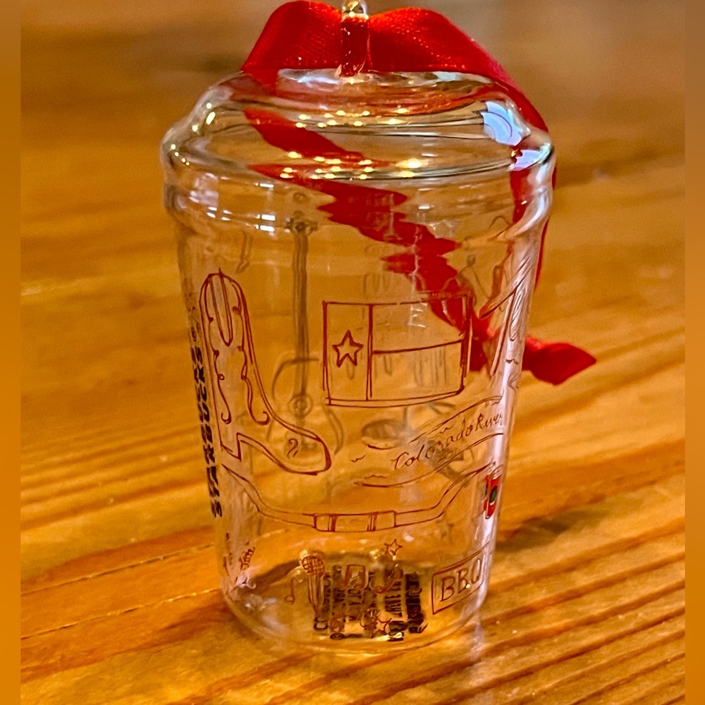 Starbucks Been There Series Glass
Ornament 2021 - TEXAS